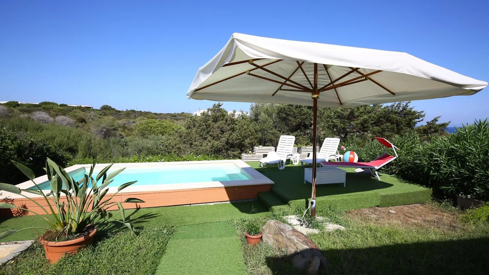 Villa Villetta La Nassa - Comoda Villetta Con Piscina Privata Stintino